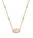 Elisa Lattice Frame Necklace