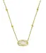 Elisa Lattice Frame Necklace