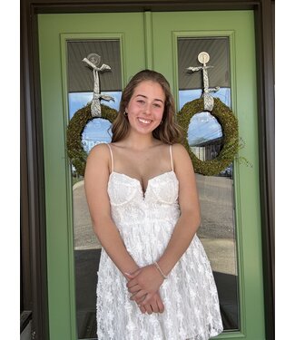Blue Blush Laced In Dreams Dress