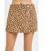 Hi Rise Button Skort