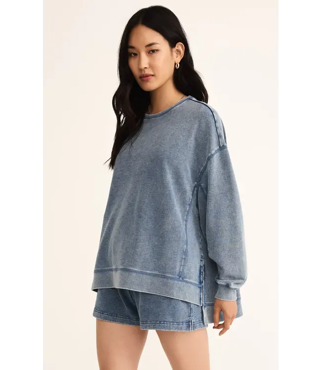 Knit Denim Modern Weekender