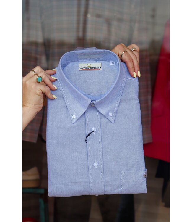 Chambray Oxford l/s button up