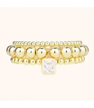 BUDHAGIRL Melinda Beaded Bracelet Set/3