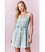 IR65053 acid wash romper