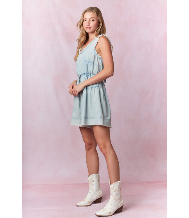IR65053 acid wash romper