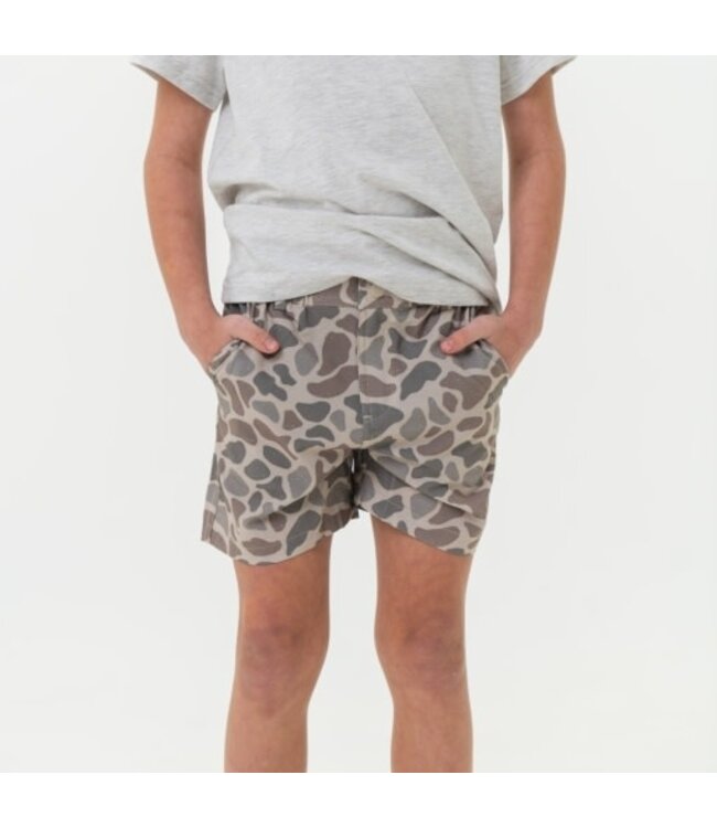 Classic Deer Camo Youth Everyday Short