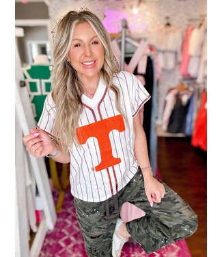 Queen of Sparkles LICENSED STRIPE TN TEE