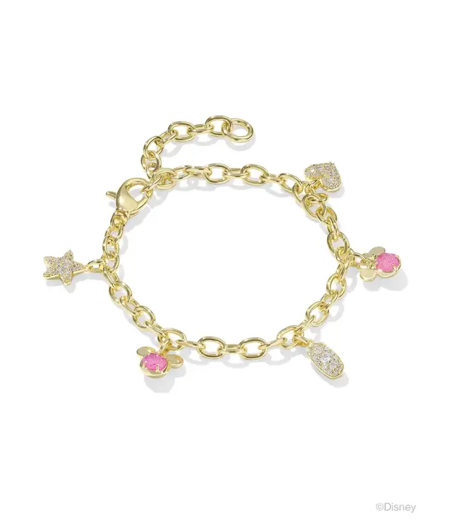 Mickey and Minnie Charm Bracelet
