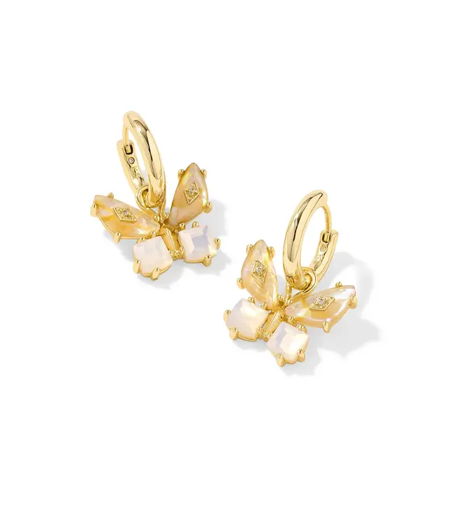 Bianca Butterfly Huggie Earring