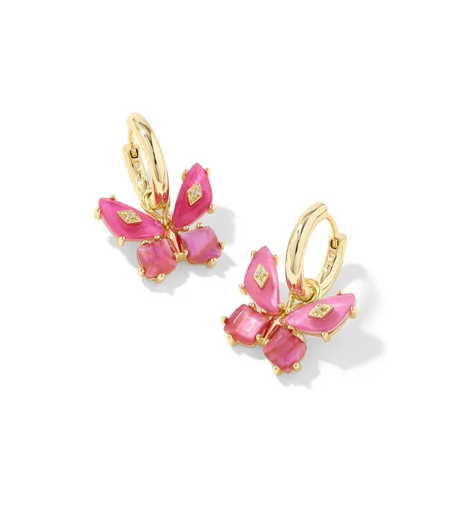 Bianca Butterfly Huggie Earring