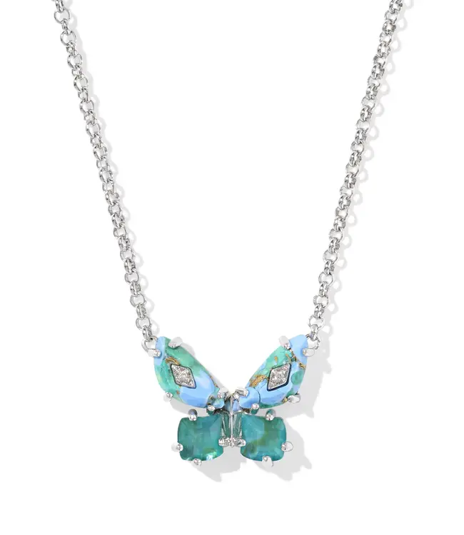 Bianca Butterfly Pendant Neck
