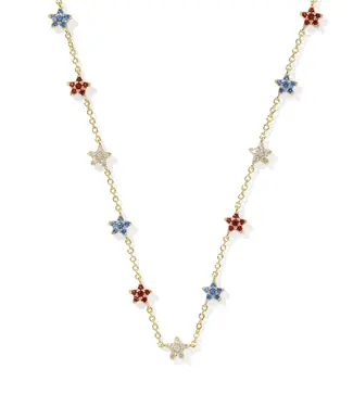 Kendra Scott SIERRA Star Crystal Strand Neck