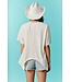 Western Boots Relaxed T Shirt
