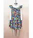 ID17908K Fruit Tiered Midi Dress