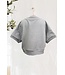 IT17032K cropped crewneck baseball motif