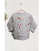 IT17032K cropped crewneck baseball motif
