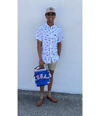 BURLEBO PERFORMANCE BUTTON UP