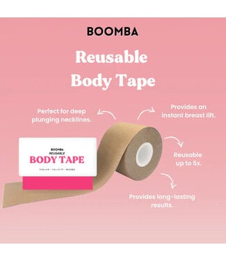 The Twisted Chandelier Boomba Reusable Body Tape Beige
