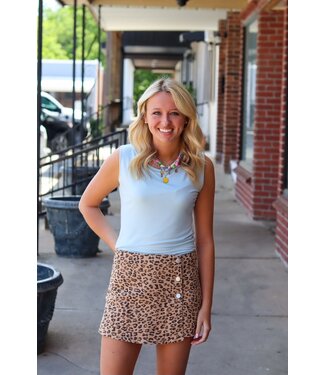 Risen Hi Rise Button Skort