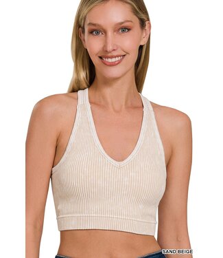 Stone Washed Tank Top