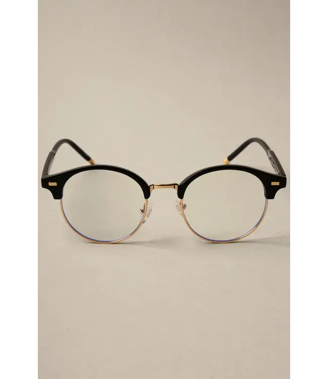 Round Blue Light Block Glasses