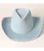 Denim Cowboy Hat w/ Sequins