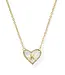 Heart Letter Pendant Necklace