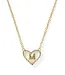 Heart Letter Pendant Necklace