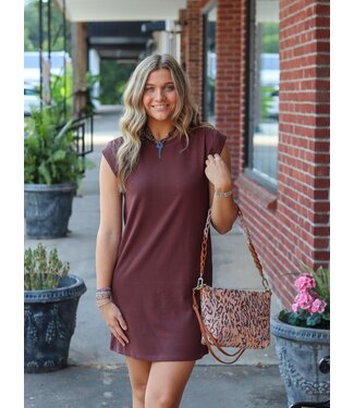 Z Supply Routine Shift Mini Dress
