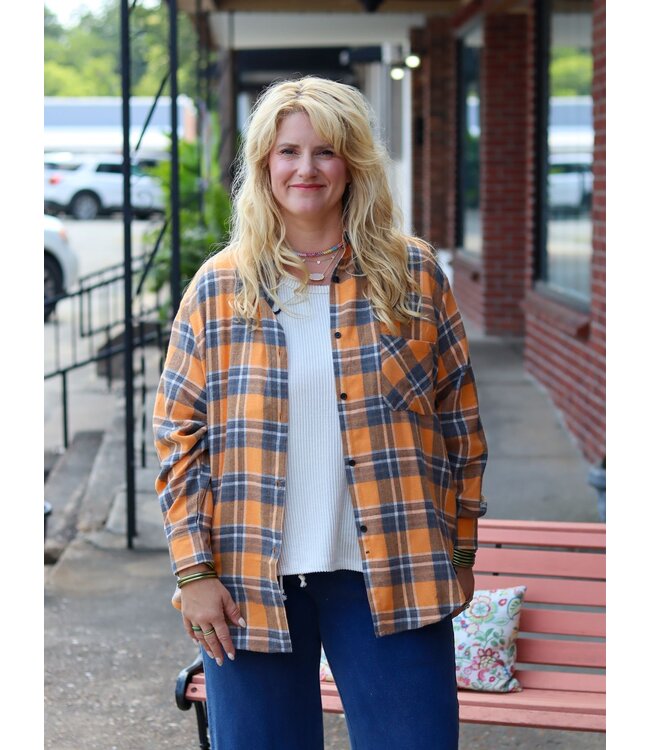 Tennessee Vols Flannel Button Up