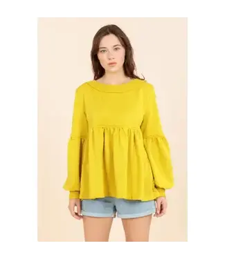 Sewn and Seen Gaia Bubble SLV Terry Top