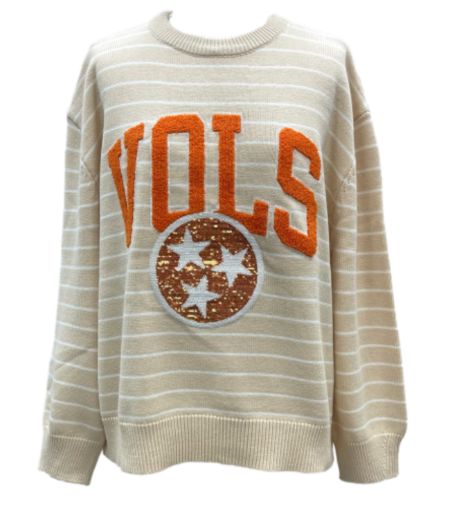 TN Stripe Vintage Sweater