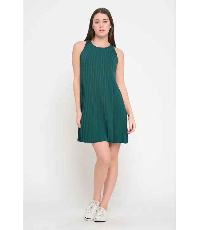 Sweater Rib Short Dress