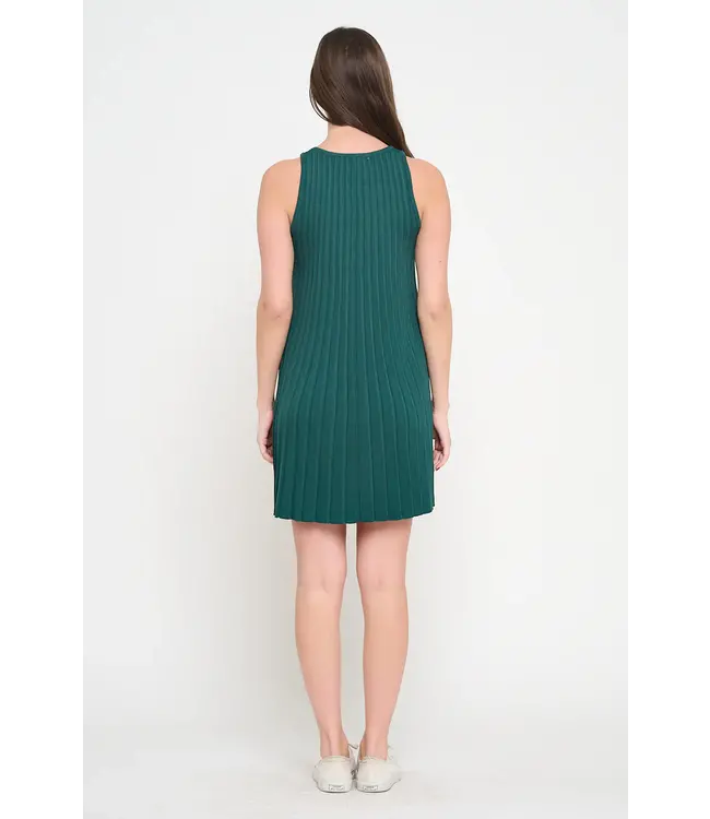 Sweater Rib Short Dress