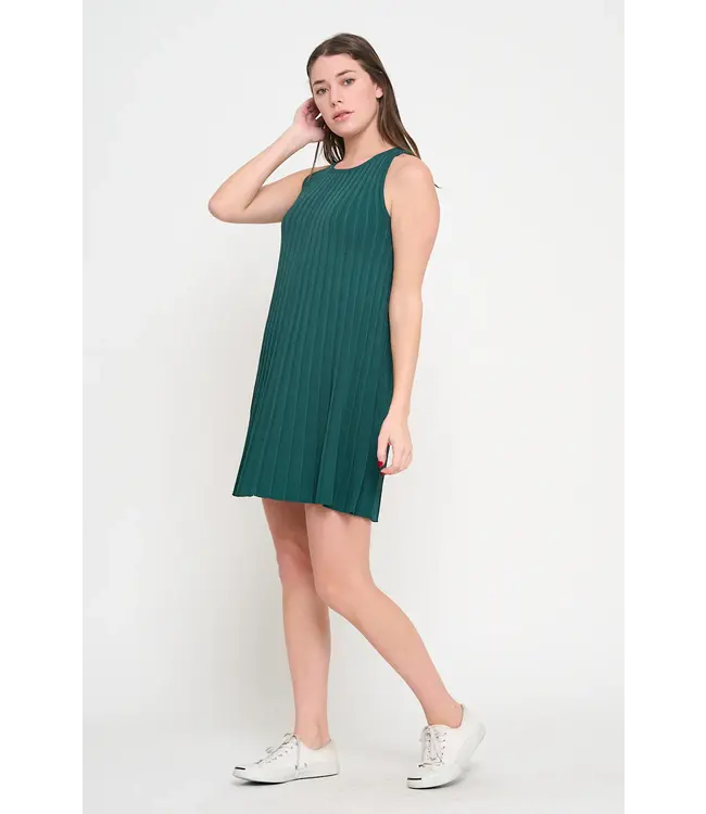 Sweater Rib Short Dress
