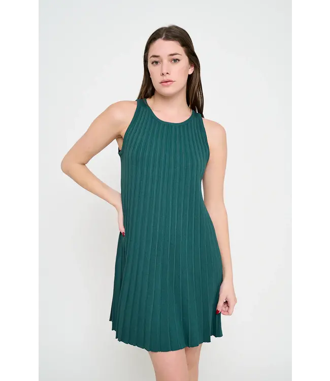 Sweater Rib Short Dress