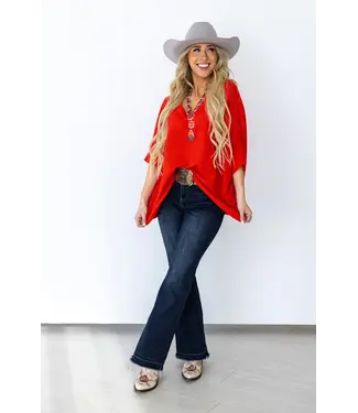 Andree by Unit Crochet Poncho Top