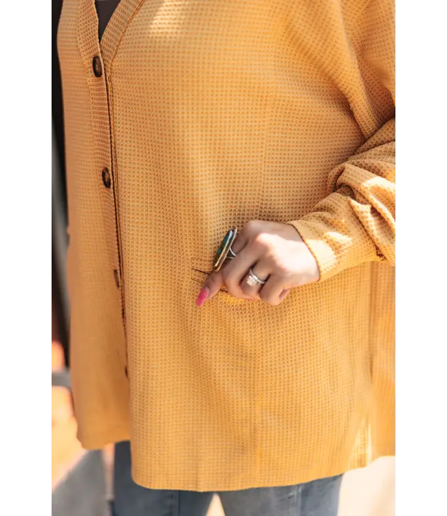 Two-Tone Charm Cardigan