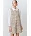 Printed Denim Sleeveless Dress