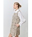Printed Denim Sleeveless Dress