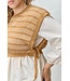 Vest Attached Long Sleeve Top