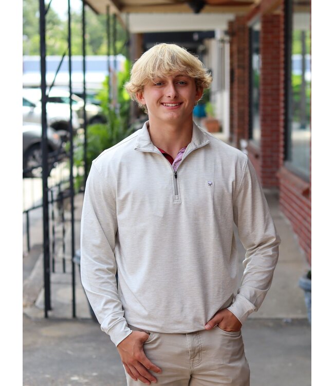 844LS Qtr Zip Pullover