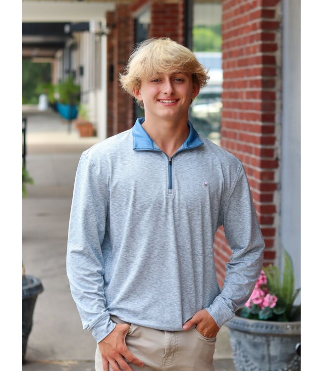 844LS Qtr Zip Pullover