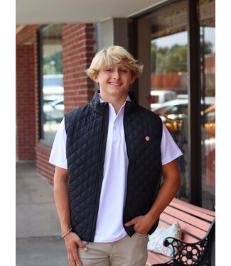 Cotton Bros TriStar Logo Quilted Vest