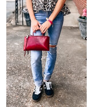 Risen High Rise Ankle Cuffed Jeans