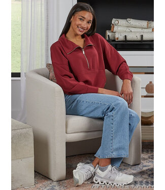 Simply Southern 1/2 Zip Raglan Pullover