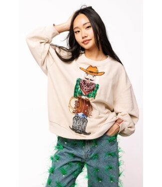 Queen of Sparkles Cowboy Nutcracker Sweatshirt