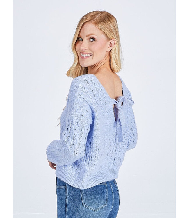 Open Back Sweater