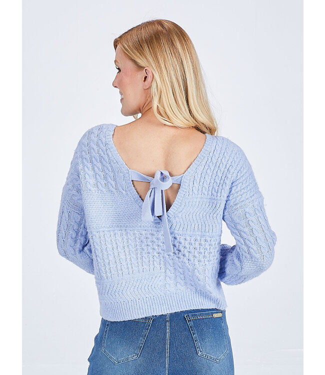 Open Back Sweater