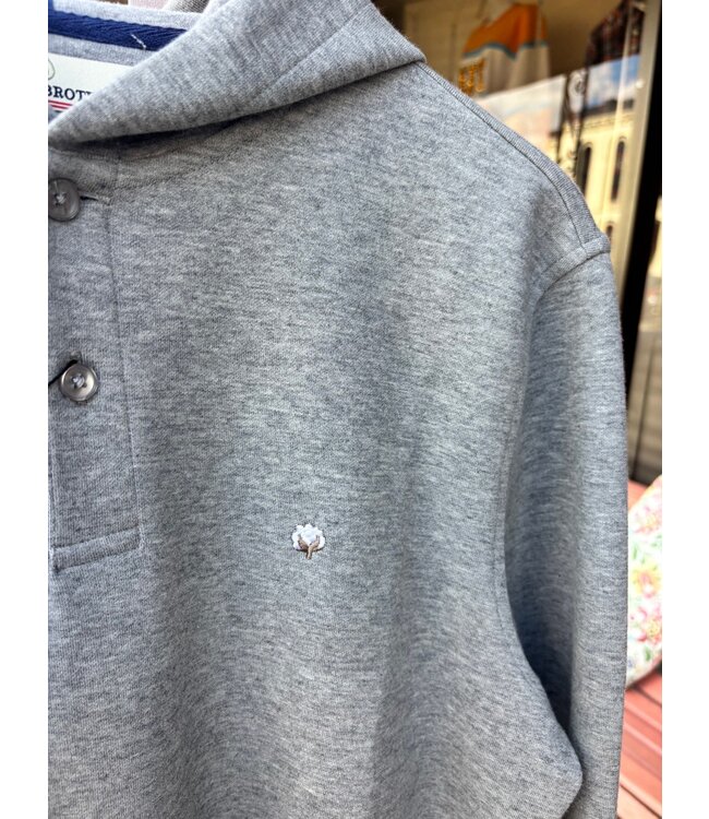 QTR Button Hoodie